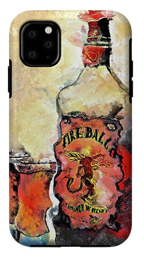 Fireball - Phone Case - Drunk Girl Art