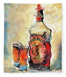 Fireball - Blanket - Drunk Girl Art