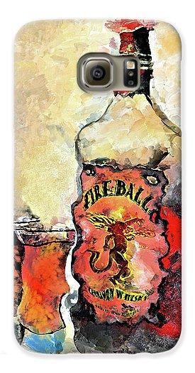 Fireball - Phone Case - Drunk Girl Art