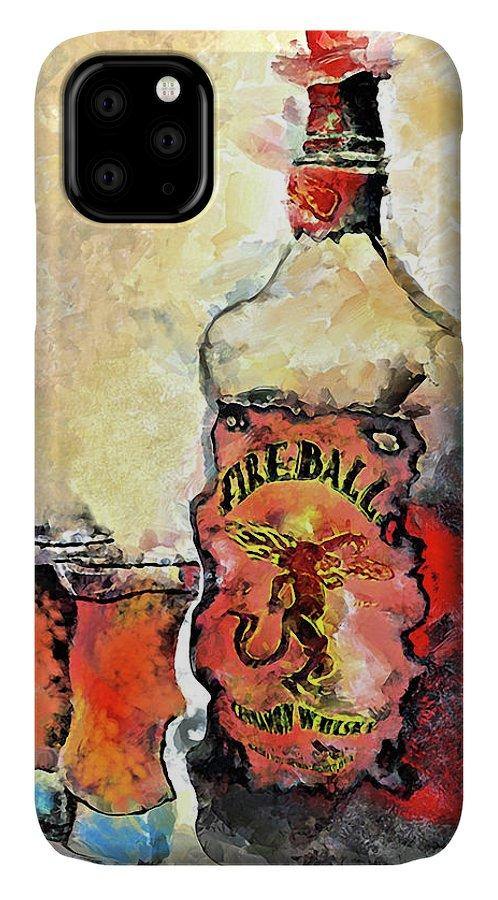 Fireball - Phone Case - Drunk Girl Art