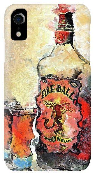 Fireball - Phone Case - Drunk Girl Art