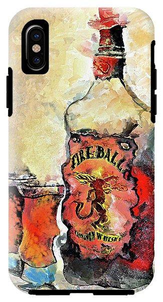 Fireball - Phone Case - Drunk Girl Art