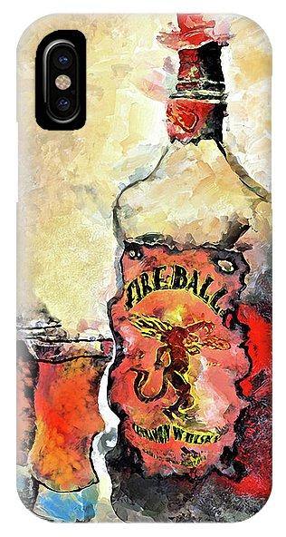 Fireball - Phone Case - Drunk Girl Art