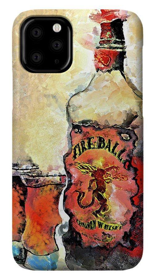 Fireball - Phone Case - Drunk Girl Art