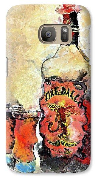 Fireball - Phone Case - Drunk Girl Art