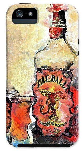 Fireball - Phone Case - Drunk Girl Art