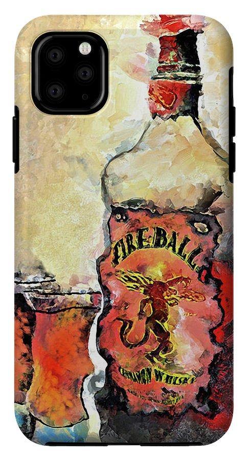 Fireball - Phone Case - Drunk Girl Art