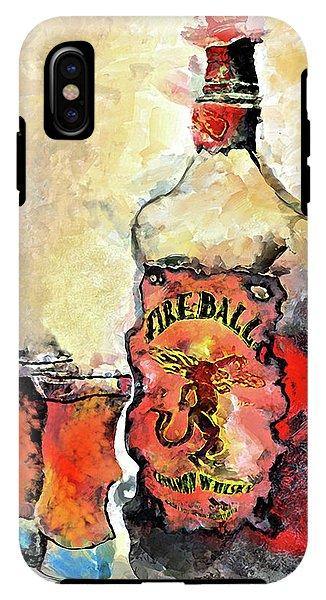 Fireball - Phone Case - Drunk Girl Art