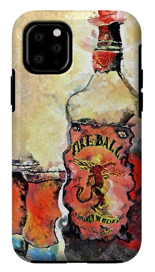 Fireball - Phone Case - Drunk Girl Art
