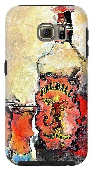 Fireball - Phone Case - Drunk Girl Art