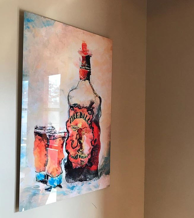 Fireball | Drunk-Girl-Art