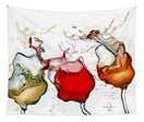 Full Vineyard  - Tapestry - Drunk Girl Art
