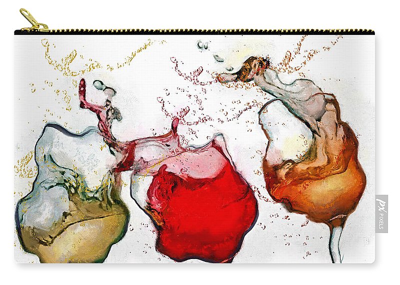 Full Vineyard  - Carry-All Pouch - Drunk Girl Art