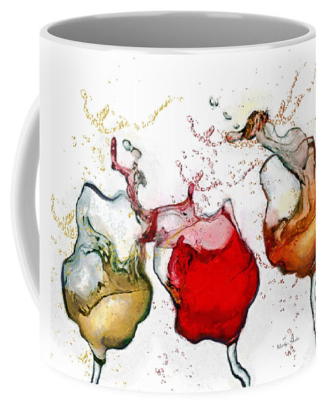 Full Vineyard  - Mug - Drunk Girl Art