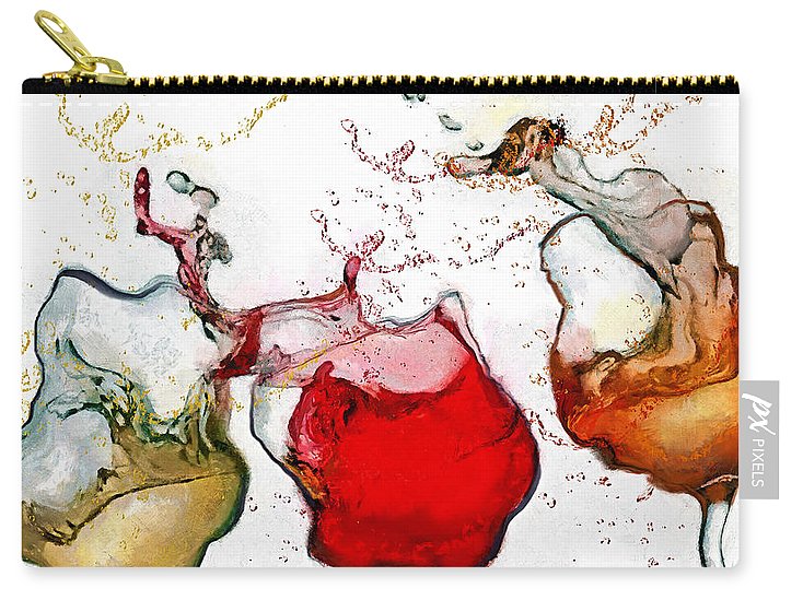 Full Vineyard  - Carry-All Pouch - Drunk Girl Art