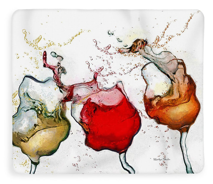 Full Vineyard  - Blanket - Drunk Girl Art