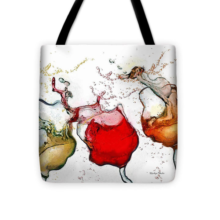 Full Vineyard  - Tote Bag - Drunk Girl Art