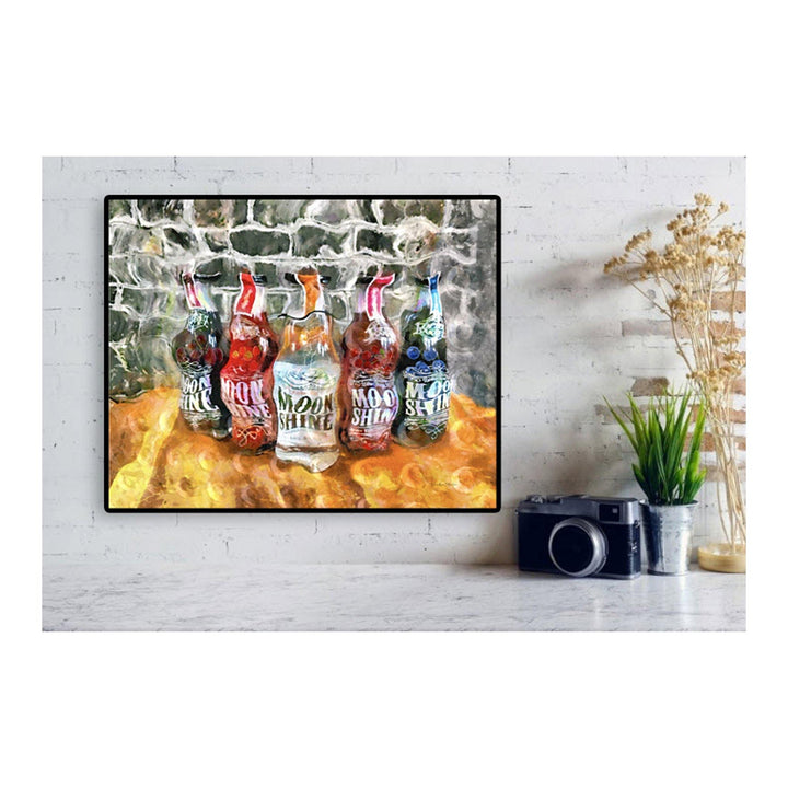 Copperbarrel Moonshine Commissioned Painting - Drunk Girl Art