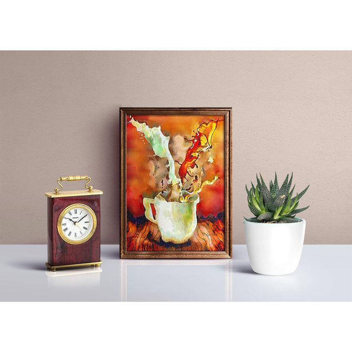 Mornings Suck - Drunk Girl Art