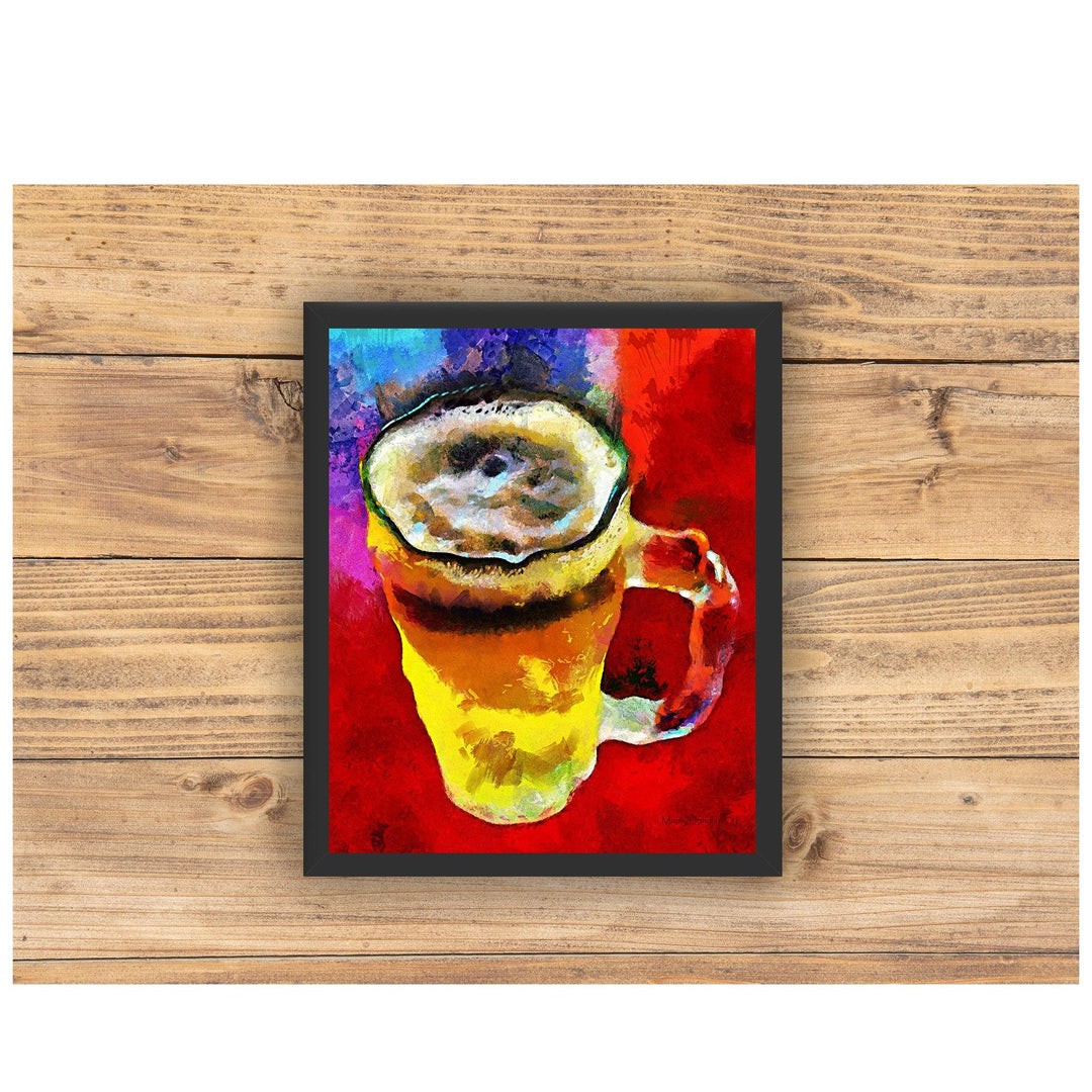 Beergasm | Fine Art Prints & Dye Infused Metal - Drunk Girl Art