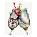 Red and White Wine | Drunk-Girl-Art