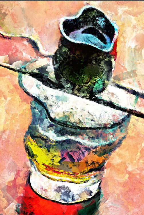 Sake Bomb - Drunk Girl Art