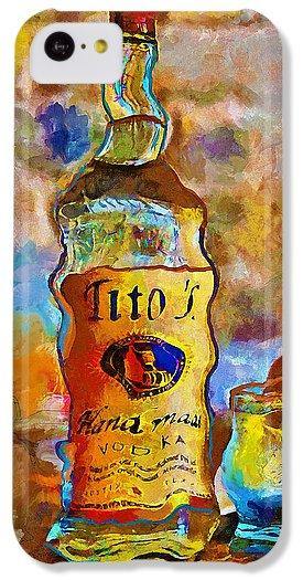 Titos - Phone Case - Drunk Girl Art