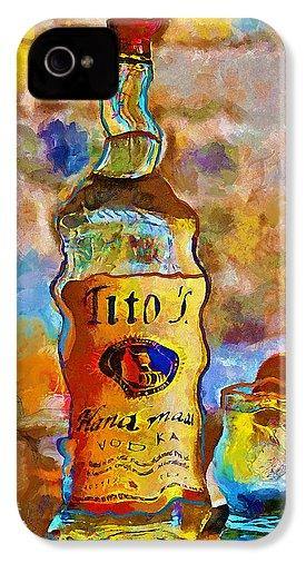 Titos - Phone Case - Drunk Girl Art