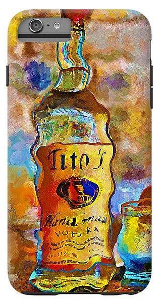Titos - Phone Case - Drunk Girl Art
