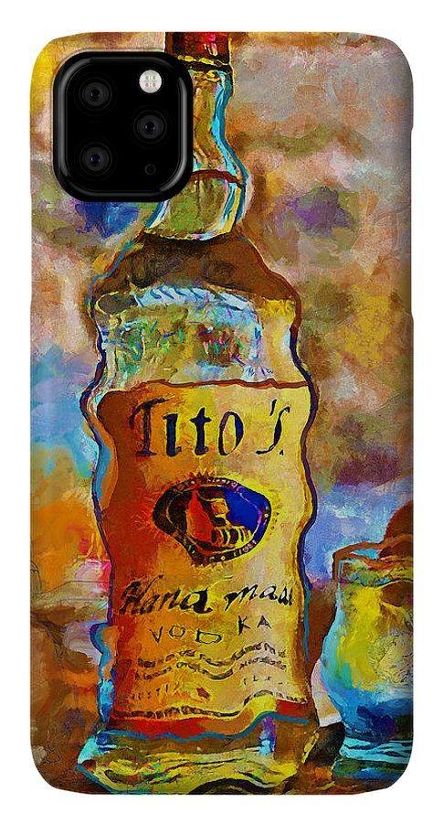 Titos - Phone Case - Drunk Girl Art