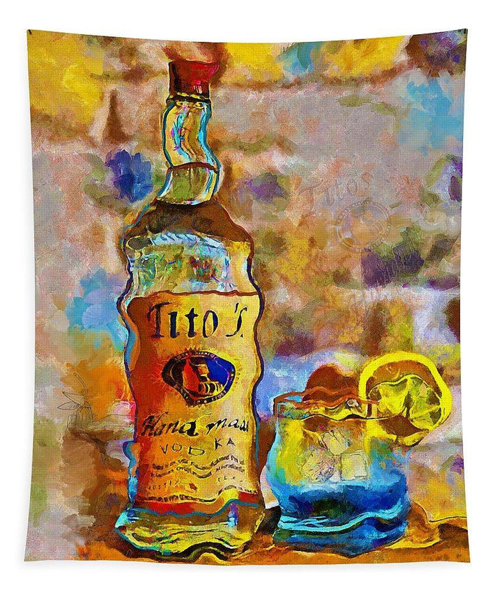 Titos - Tapestry - Drunk Girl Art