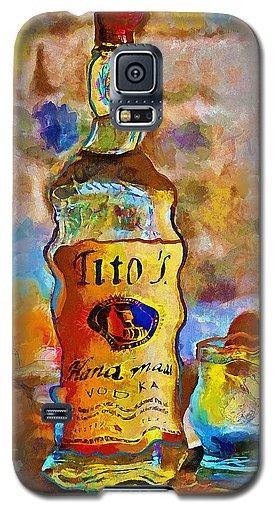 Titos - Phone Case - Drunk Girl Art