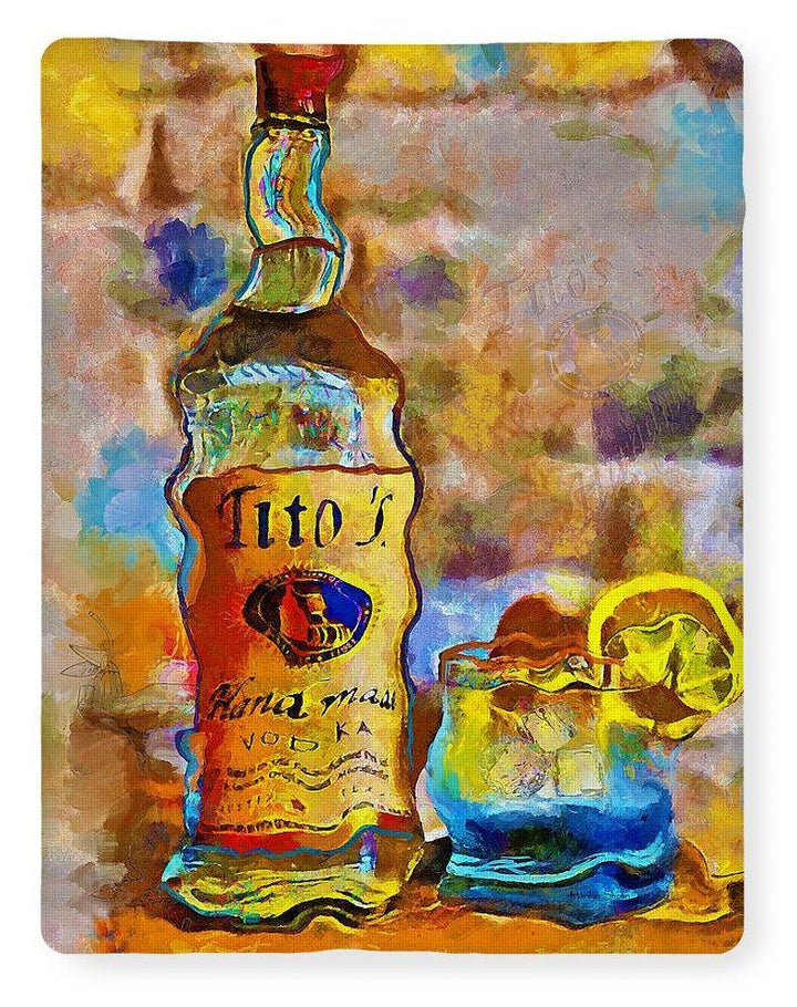 Titos - Blanket - Drunk Girl Art