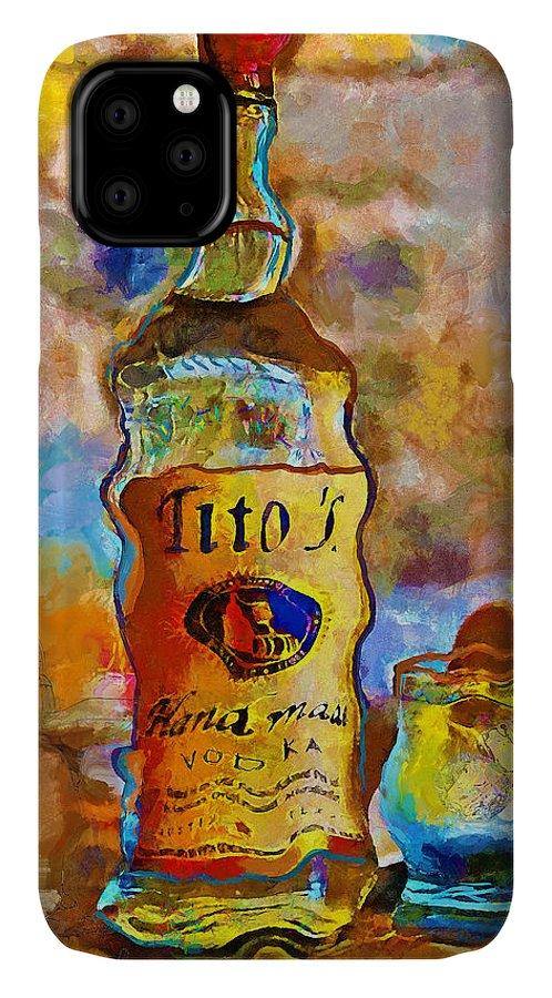 Titos - Phone Case - Drunk Girl Art