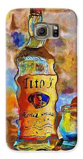 Titos - Phone Case - Drunk Girl Art