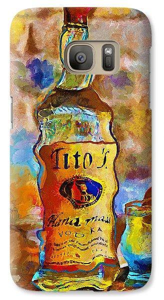 Titos - Phone Case - Drunk Girl Art