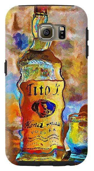 Titos - Phone Case - Drunk Girl Art