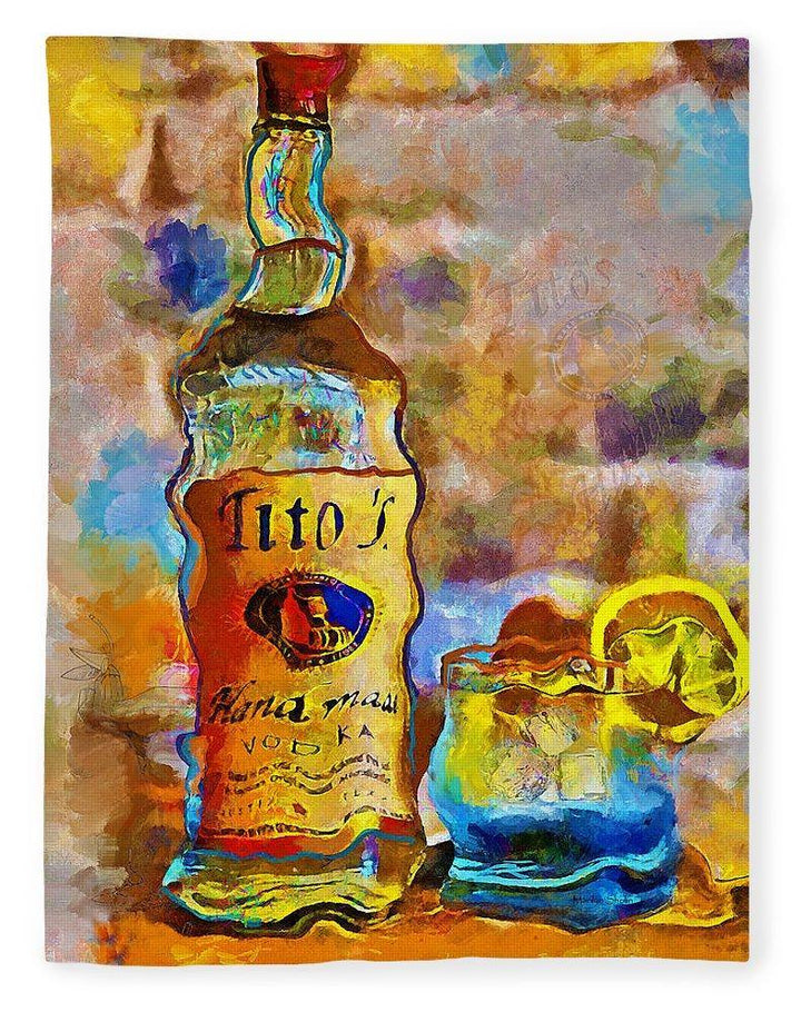 Titos - Blanket - Drunk Girl Art