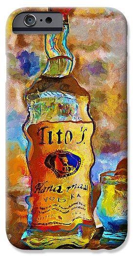 Titos - Phone Case - Drunk Girl Art