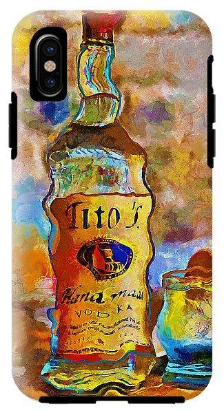 Titos - Phone Case - Drunk Girl Art