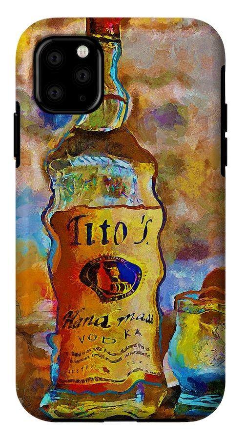Titos - Phone Case - Drunk Girl Art