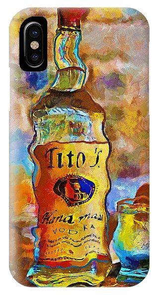 Titos - Phone Case - Drunk Girl Art